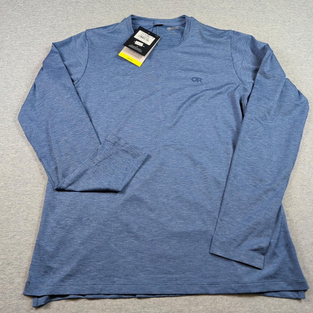 Outdoor Research ActiveIce Spectrum Sun Long Sleeve Tee Ascent Blue 322392 L